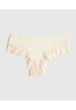 Panty Para Mujer Hipster Color Beige Marca Ostu #40800091