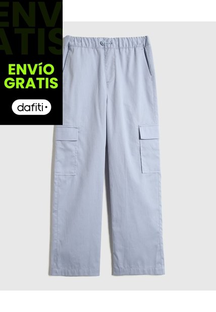 Pantalón Infantil Niña Moda Color Azul Marca Ostu #90070075