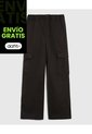 Pantalón Infantil Niña Moda Color Negro Marca Ostu #90070073 de Ostu