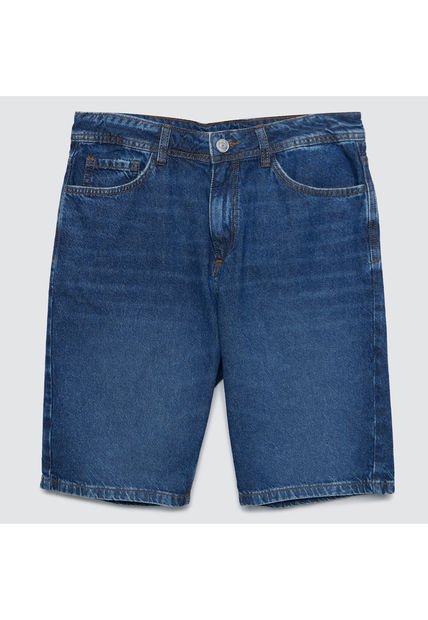 Bermuda Para Hombre  Color Azul  Marca Ostu #60100332