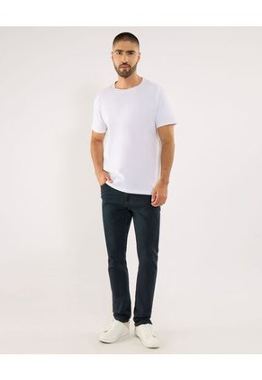 Jean Para Hombre Slim Color Azul Marca Ostu #60160427