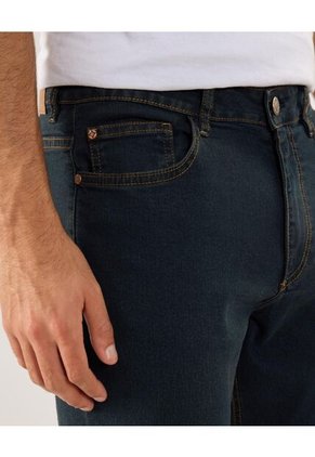 Jean Para Hombre Slim Color Azul Marca Ostu #60160427