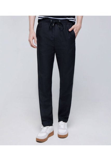 Pantalon Para Hombre  Color Negro Marca Ostu #60070357