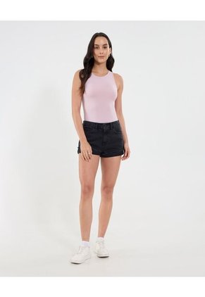 Short Para Mujer Relax Color Negro Marca Ostu #40190343