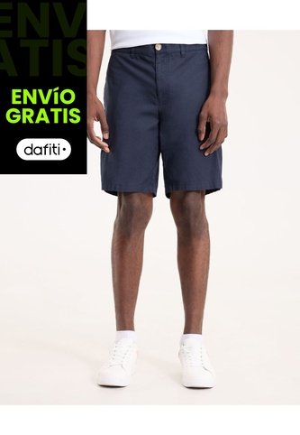 Bermuda Para Hombre  Color Azul Marca Ostu #60100430 Ostu
