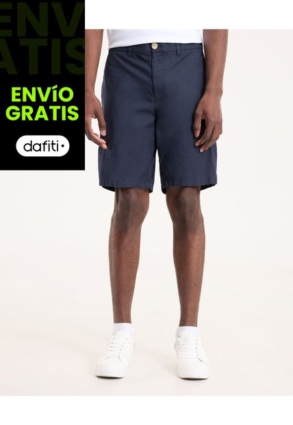 Bermuda Para Hombre  Color Azul Marca Ostu #60100430