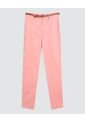 Pantalon Para Mujer Chino Color Rosado  Marca Ostu #40070345 de Ostu