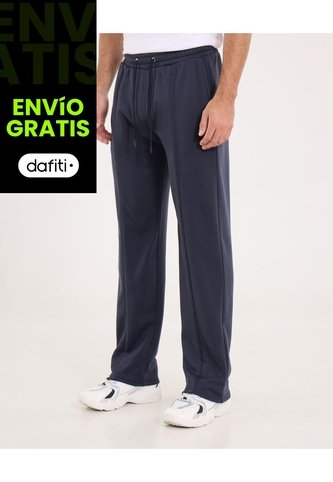 Pantalón Para Hombre Jogger Color Azul Marca Ostu #60070512 Ostu