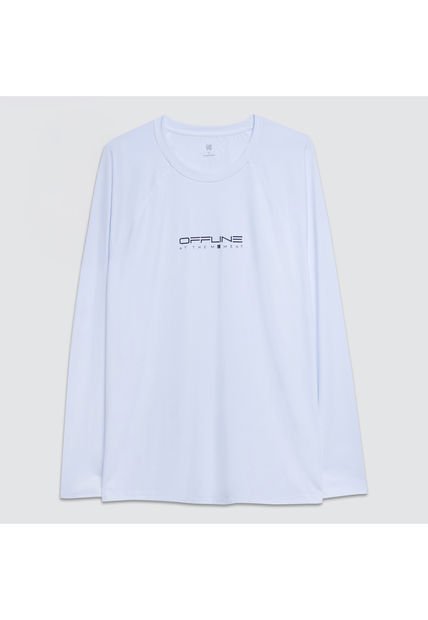 Camiseta Para Hombre Manga Larga Color Blanco Marca Ostu #60091081