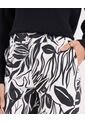 Pantalon Para Mujer Capri Color Negro Marca Ostu #40070525 de Ostu