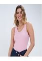 Camiseta Para Mujer Manga Sisa Color Rosado  Marca Ostu #40092115 de Ostu