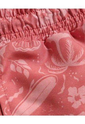 Pantaloneta Para Niño De Baño Corta Color Coral Marca Ostu #80270018