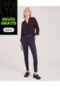 Pantalon Para Mujer Chino Color Azul  Marca Ostu #40070485 de Ostu