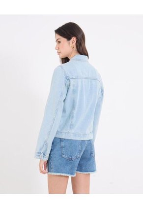 Chaqueta Para Mujer Trucker Color Azul Marca Ostu #40080252