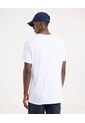 Camiseta Para Hombre Manga Corta Cuello Redondo Color Blanco Marca Ostu #60091705 de Ostu