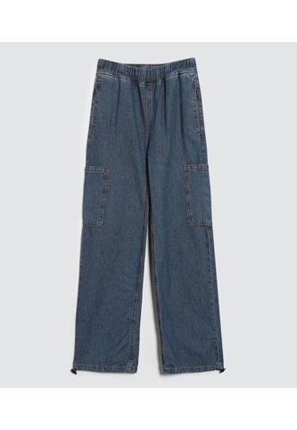 Jean Para Niño Jogger Color Azul Medio Marca Ostu #80160074 Ostu