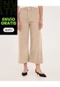 Jean Para Mujer Culotte Color Beige Marca Ostu #40160595 de Ostu