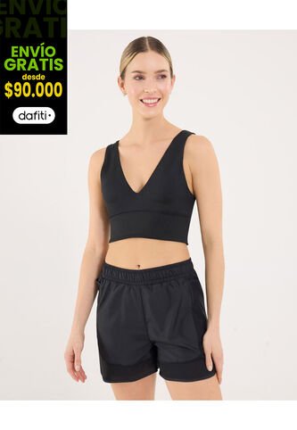 Top Para Mujer  Color Negro Marca Ostu #40220433 Ostu