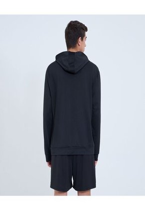 Buzo Para Hombre Hoodie Color Negro Marca Ostu #60060526