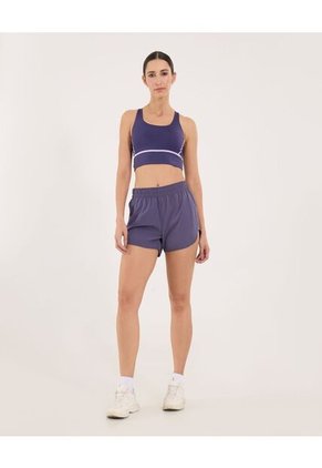 Short Para Mujer Multiusos Punto Color Morado Marca Ostu #40190354