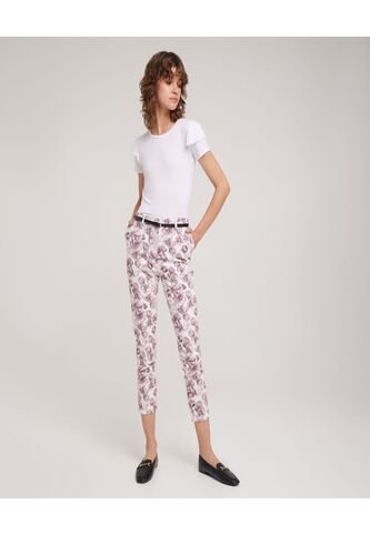 Pantalon Para Mujer Chino Color Rosado  Marca Ostu #40070405 Ostu