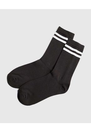 Medias Para Mujer Caña Larga Color Negro Marca Ostu #40980223