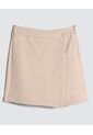 Falda Para Mujer Corto Color Piel Marca Ostu #40140153 de Ostu