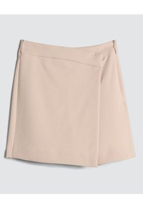 Falda Para Mujer Corto Color Piel Marca Ostu #40140153
