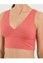 Top Para Mujer  Color Coral Marca Ostu #40220437 de Ostu