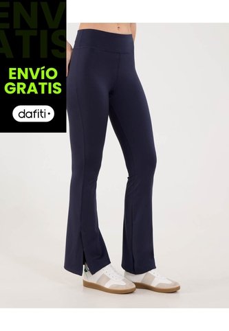 Leggins Para Mujer Flare Color Azul Marca Ostu #40230609 Ostu