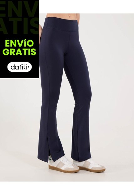 Leggins Para Mujer Flare Color Azul Marca Ostu #40230609