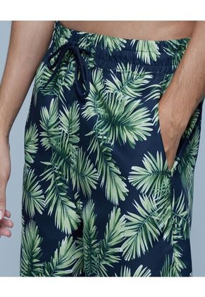 Pantaloneta Para Hombre De Baño Corta Color Verde  Marca Ostu #60270028