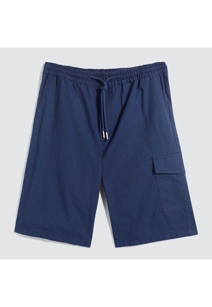 Bermuda Para Hombre  Color Azul  Marca Ostu #60100344