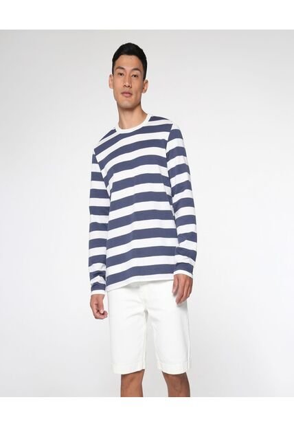 Bermuda Para Hombre Regular Color Blanco Marca Ostu #60100254