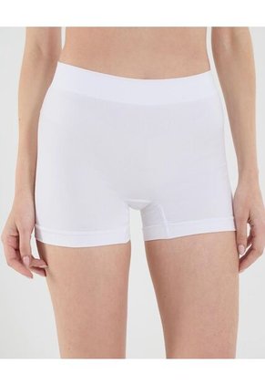 Panty Para Mujer Seamless Boxer Color Blanco Marca Ostu #40800073