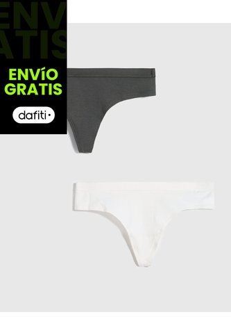 Panty Para Mujer Brasilera Color Surtido Marca Ostu #40800103 Ostu