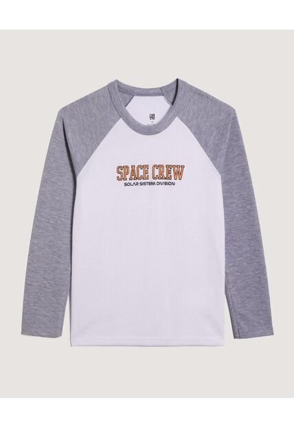 Camiseta Para Niño Manga Larga Color Blanco Marca Ostu #80090232