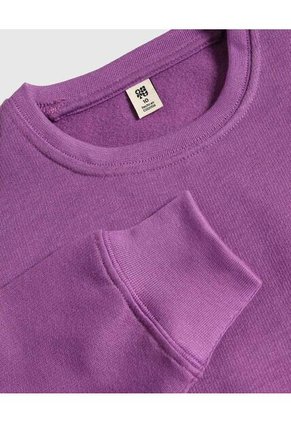 Buzo Para Niña Cuello Redondo Color Morado Marca Ostu #90060119