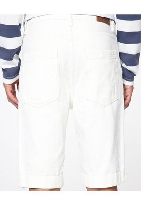 Bermuda Para Hombre Regular Color Blanco Marca Ostu #60100254