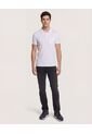 Polo  Para Hombre Cuello Tejido Con Bolsillo Color Blanco Marca Ostu #60110871 de Ostu
