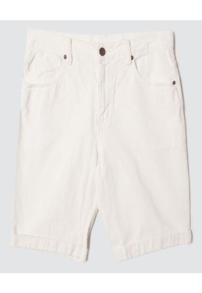 Bermuda Para Hombre Regular Color Blanco Marca Ostu #60100254