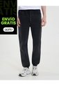 Jean Para Hombre Jogger Color Negro Marca Ostu #60160436 de Ostu