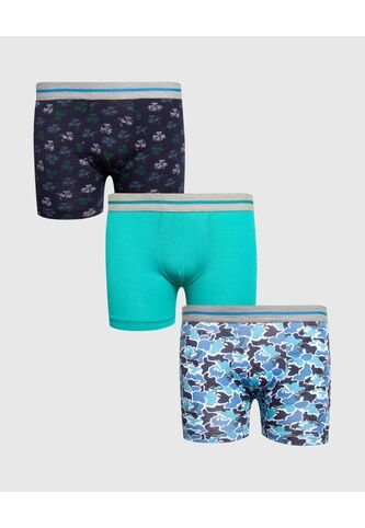 Boxer Para Niño Filete Color Pack X Marca Ostu #80000075 Ostu