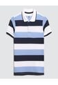 Polo Para Niño Manga Corta Color Blanco Marca Ostu #80110085 de Ostu