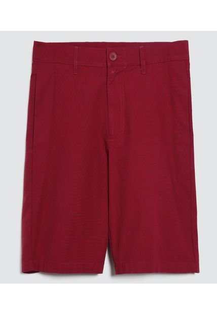 Bermuda Para Hombre  Color Vino Marca Ostu #60100361