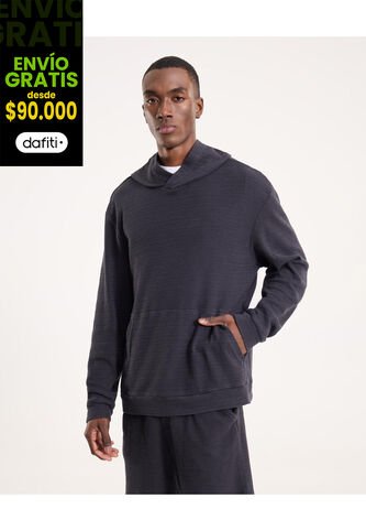 Buzo Para Hombre Hoodie Color Gris Marca Ostu #60060544 Ostu