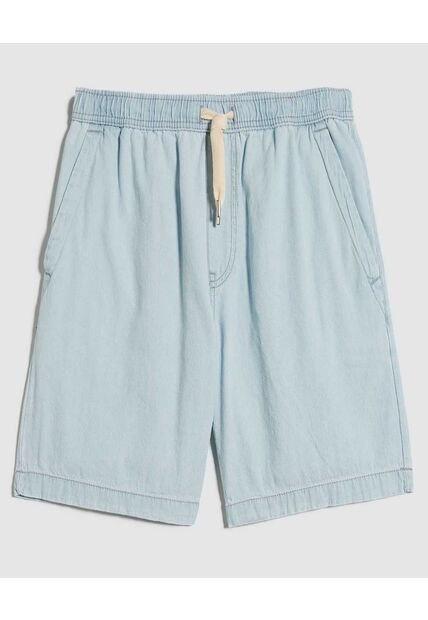 Bermuda Para Hombre  Color Azul Claro Marca Ostu #60100400