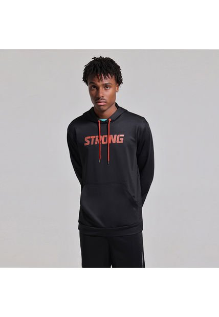 Buzo Para Hombre Hoodie Color Negro Marca Ostu #60060215