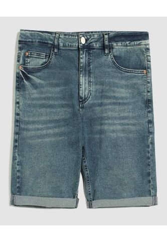 Bermuda Para Hombre  Color Azul  Marca Ostu #60100406 Ostu