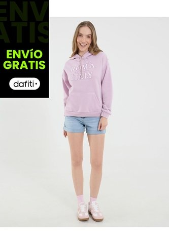 Short Para Mujer Mom Color Azul Marca Ostu #40190351 Ostu
